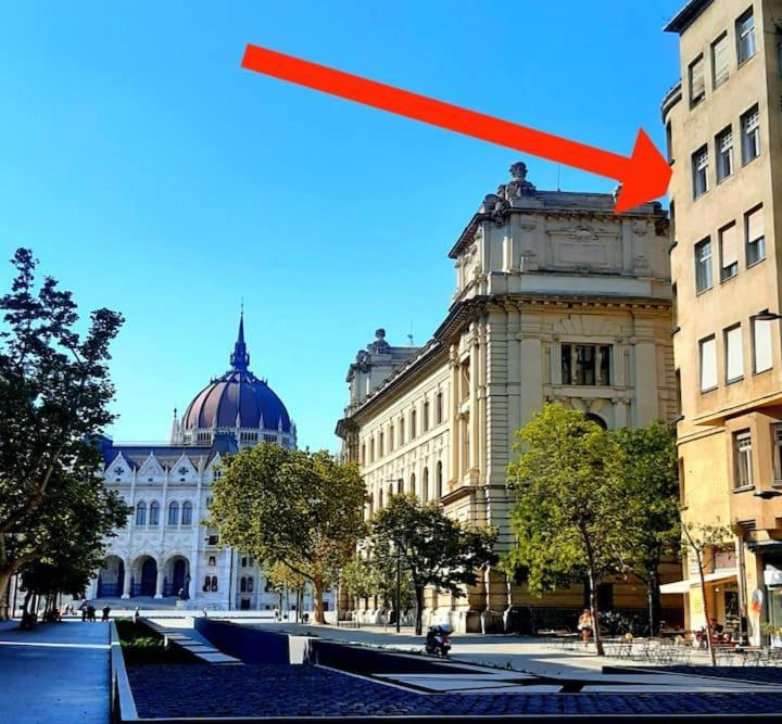Parliament Square Apartment Budapest Eksteriør billede
